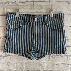 American Eagle Next Level Stretch Denim Shorts - size 8.